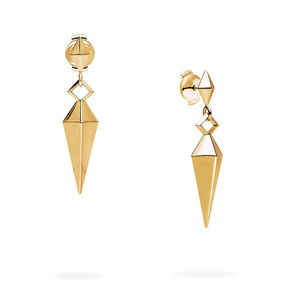 Yellow Gold Daggar Earrings